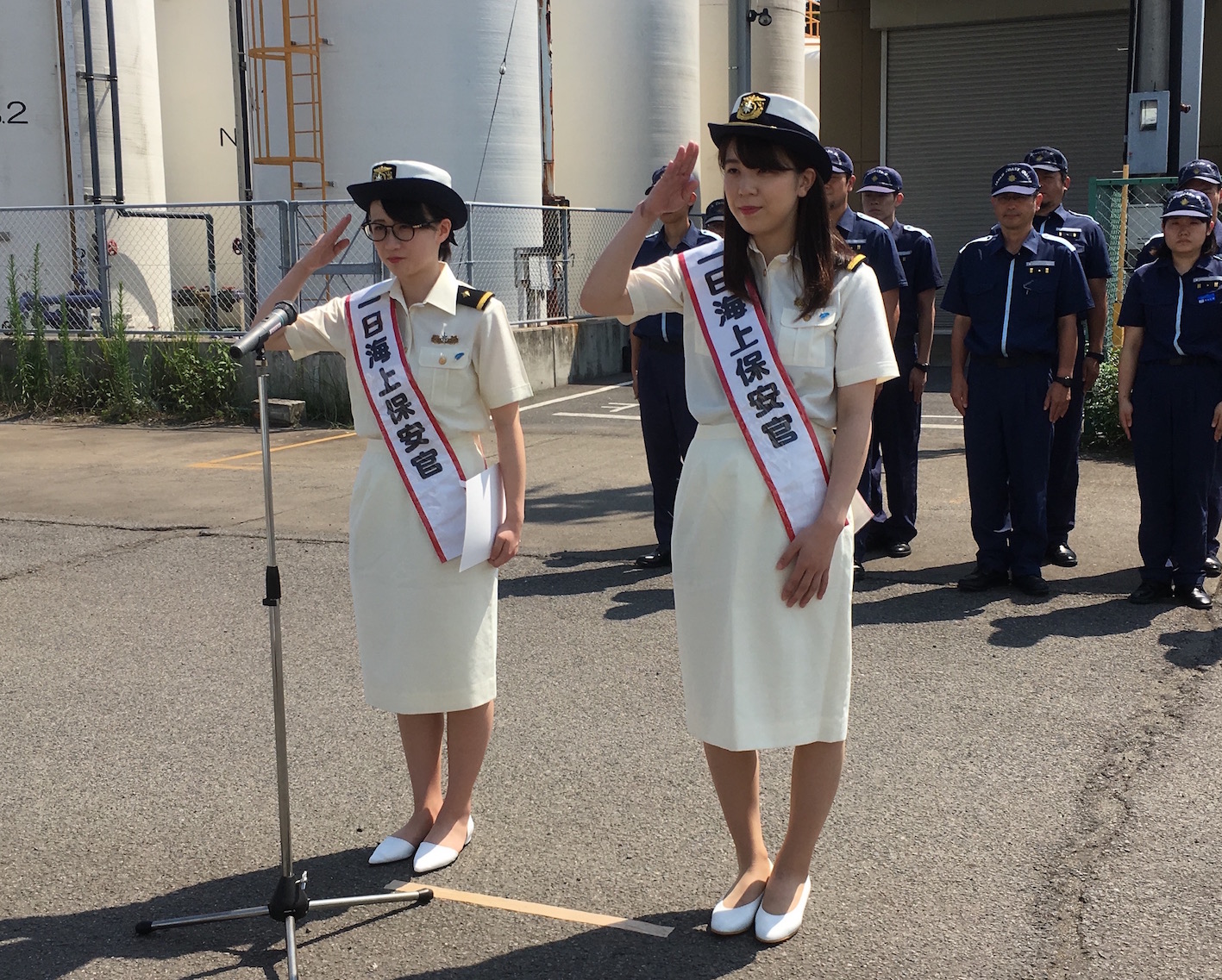 海の事故ゼロキャンペーン実施中 海と日本project In 大分県