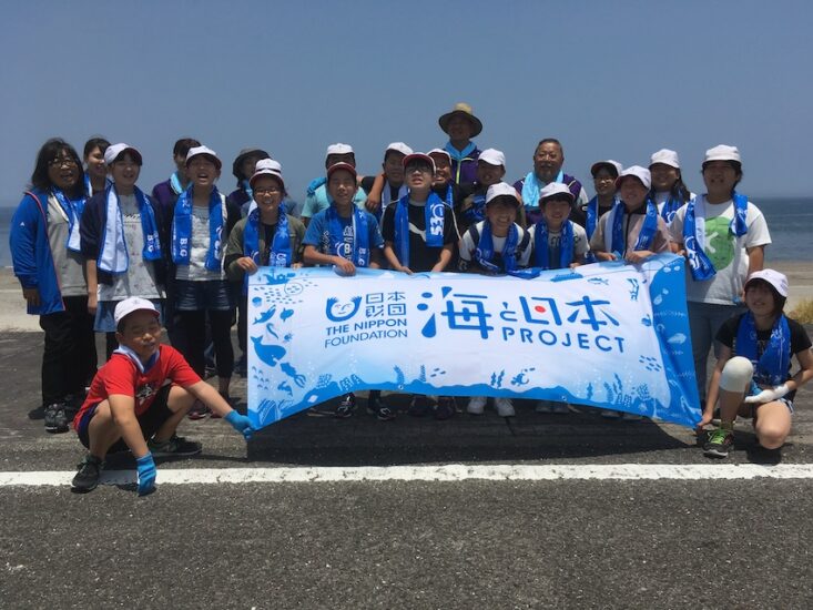 「海ごみ問題を考える特別授業」国東市立富来小学校