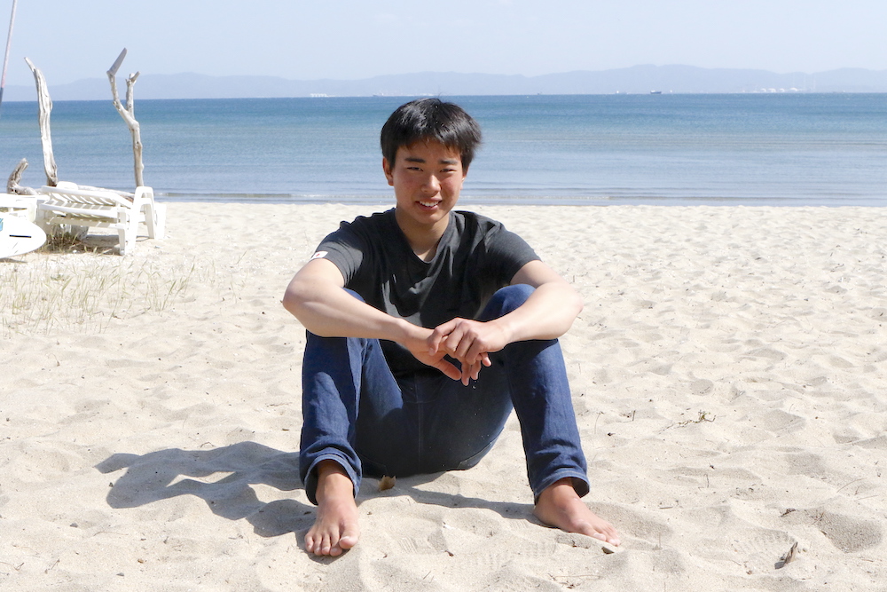 ウインドサーフィン　穴見賢太選手 | 海と日本PROJECT in 大分県