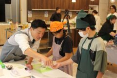 大分県を代表する養殖魚「かぼすヒラメ」を使った料理に挑戦しました！