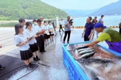 大分県立海洋科学高等学校の生徒が漁業について学ぶ 「体験学習ツアー　第三弾」を開催